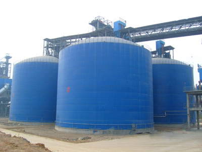 定西水泥钢板库改造